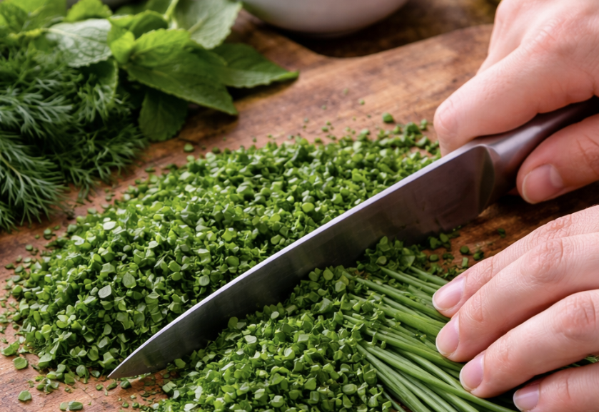 Kalte Buttermilchsuppe mit Kräutern_2