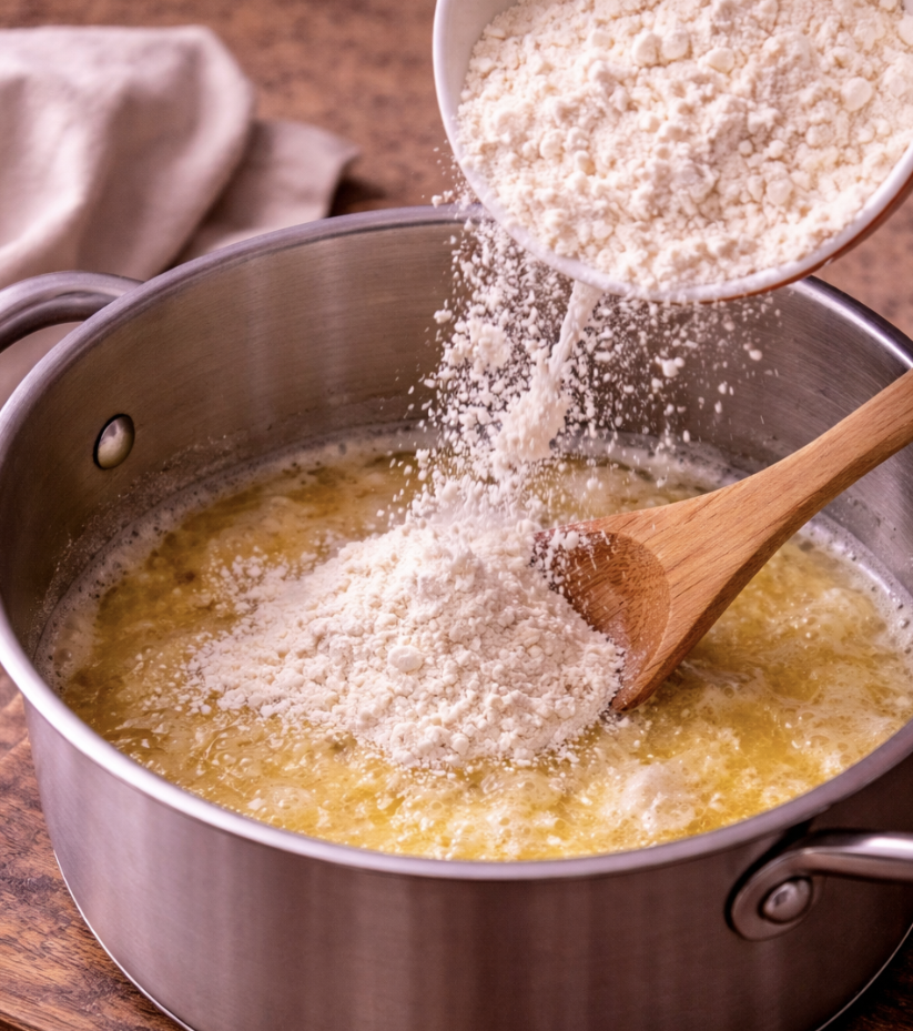 Profiteroles mit Schokoladensauce_2