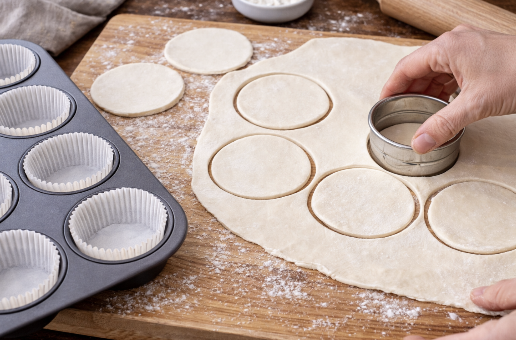 Mini-Quiches mit Spinat und Feta_2