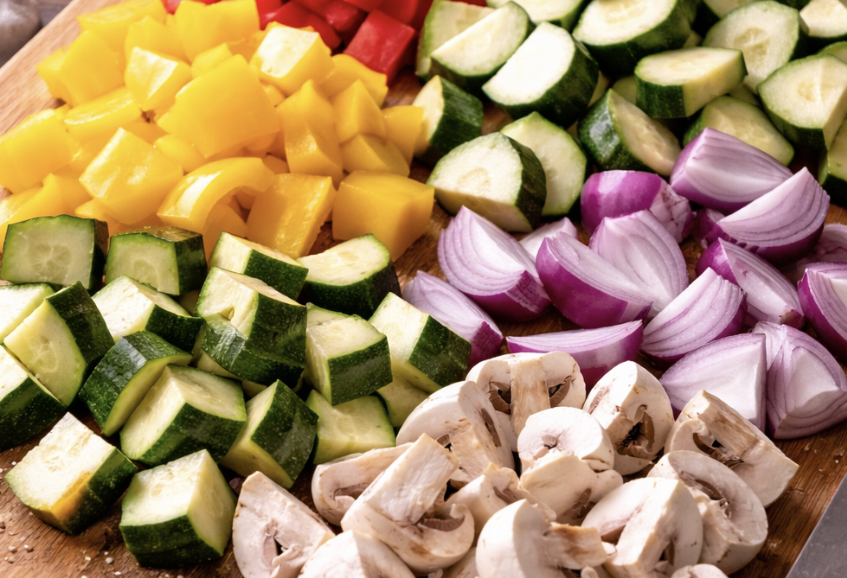 Hähnchenspieße mit Gemüse_2