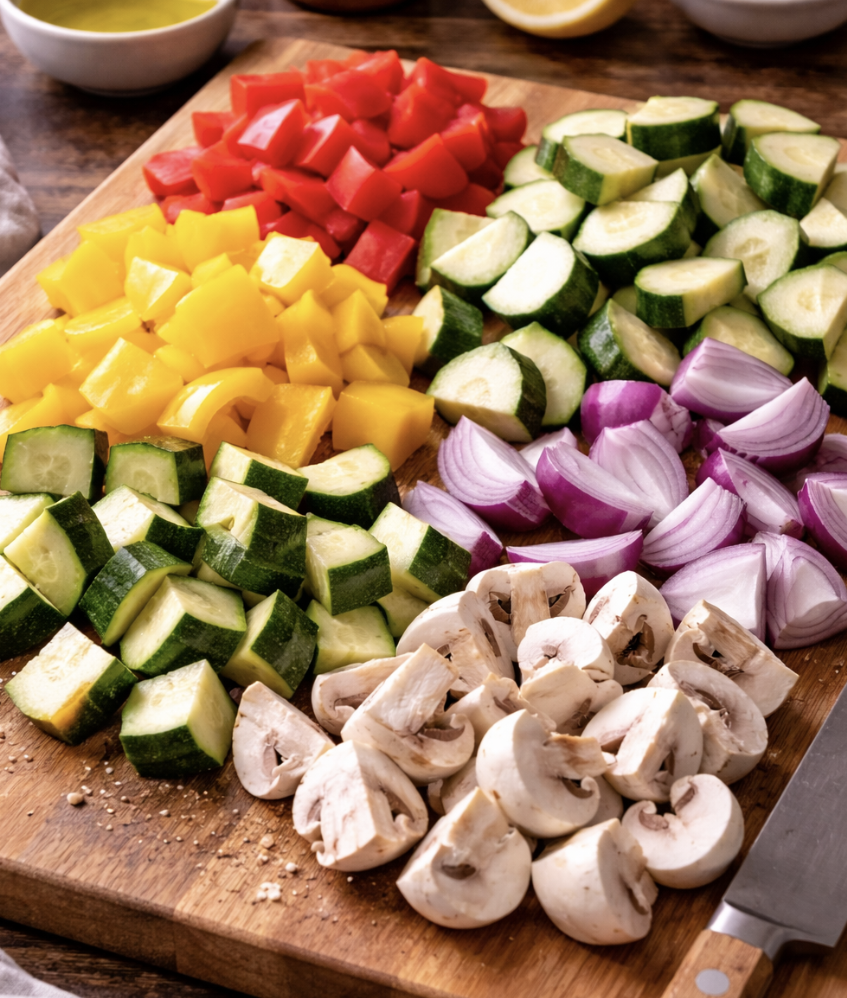 Hähnchenspieße mit Gemüse_2