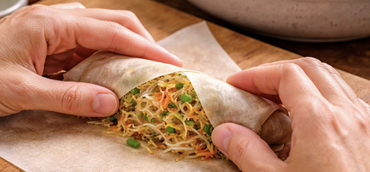 Frühlingsrollen mit Sweet-Chili-Sauce_2