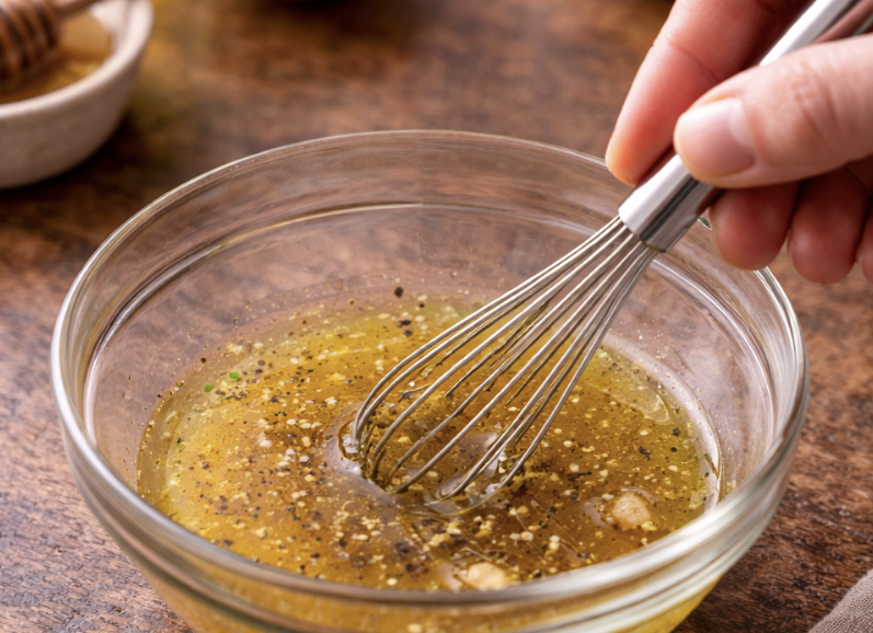 Rucola-Salat mit Parmesan & Pinienkernen_2