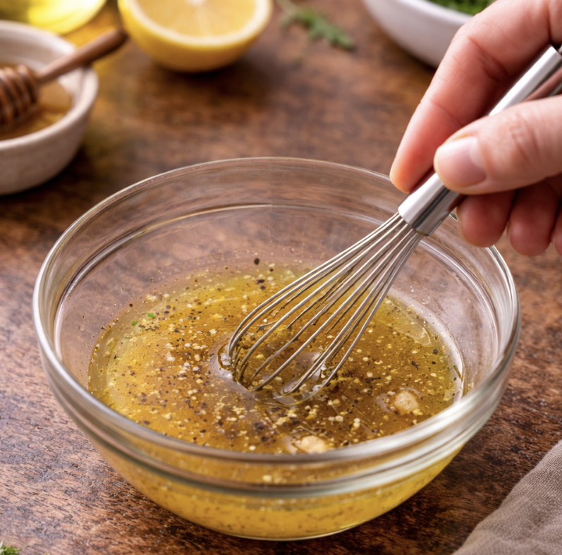 Rucola-Salat mit Parmesan & Pinienkernen_2