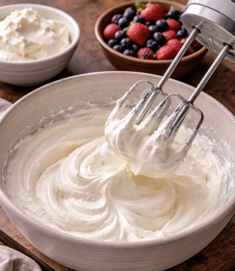 Mascarpone-Creme mit Beeren_2