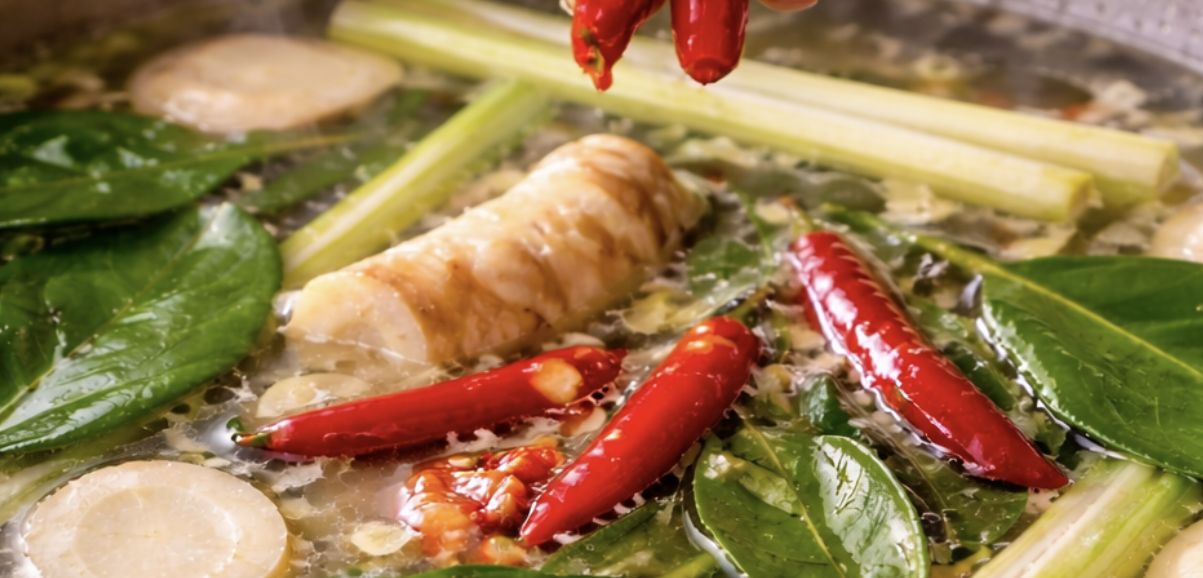 Tom Yum mit Garnelen_2