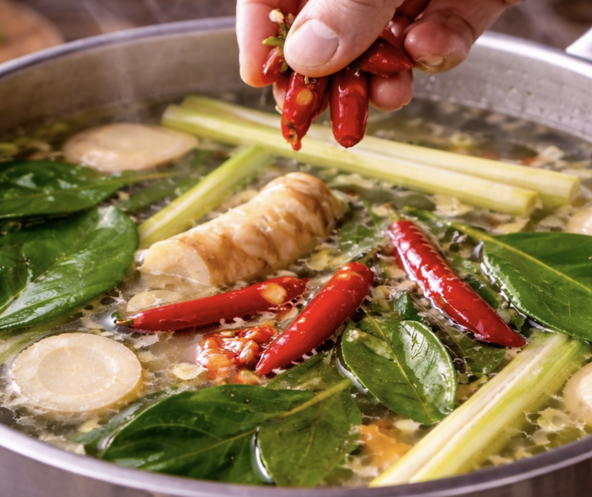 Tom Yum mit Garnelen_2