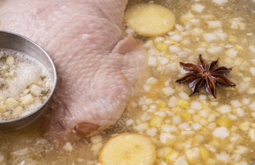 Entensuppe mit Ingwer_2