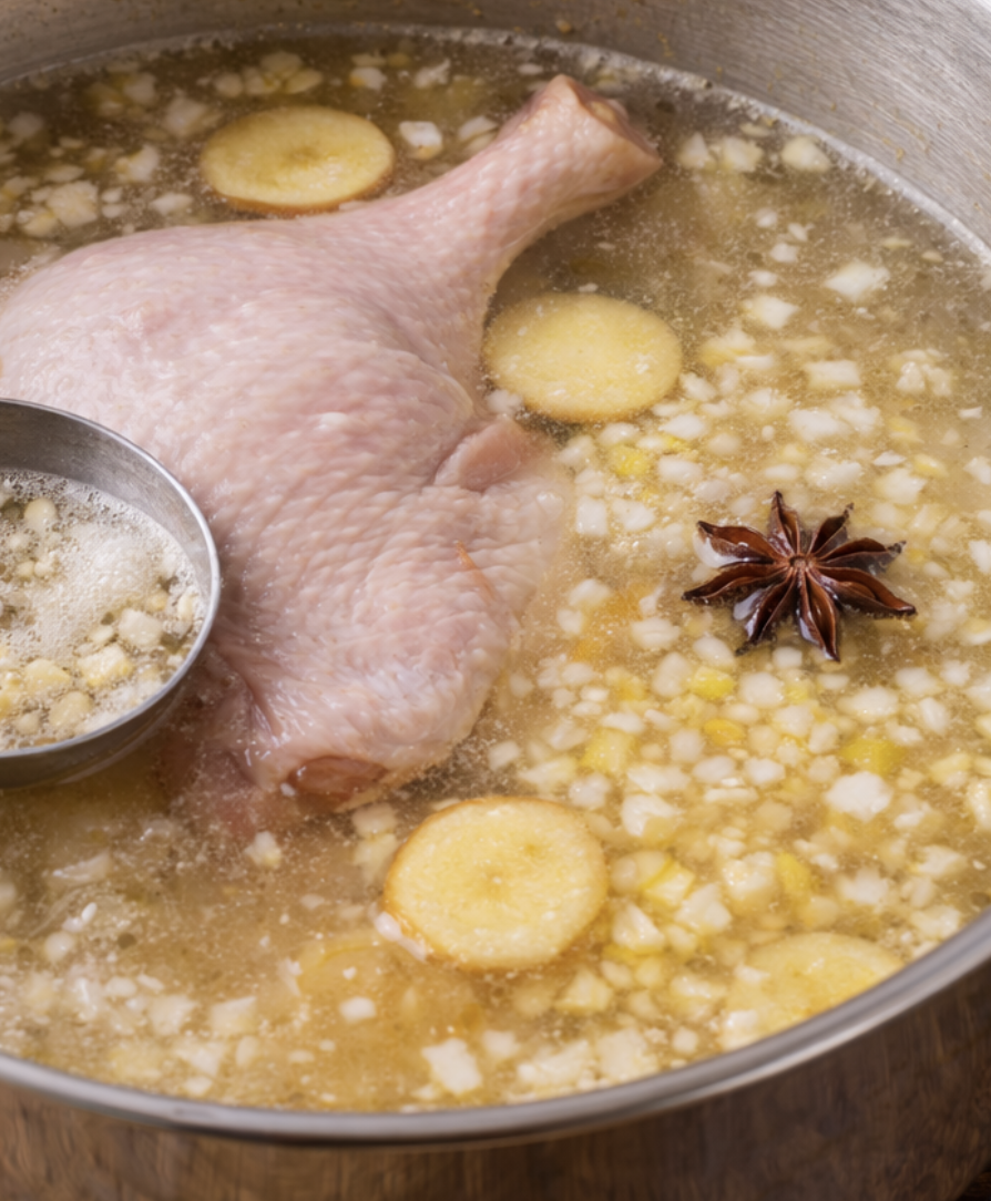 Entensuppe mit Ingwer_2