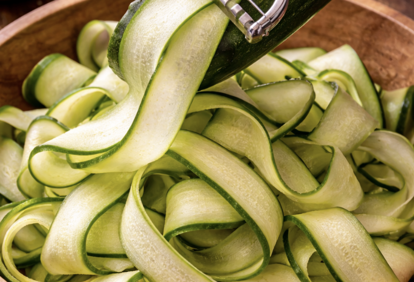 Ricotta & Lemon Zucchini Tagliatelle_2