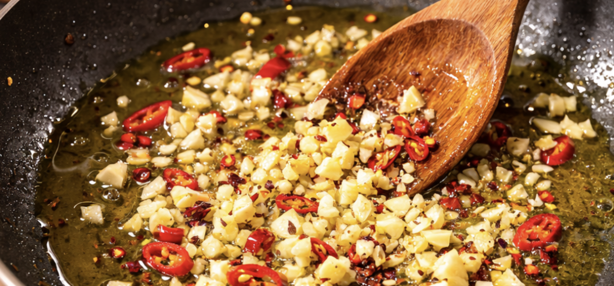 Linguine mit Krabben und Chili_2