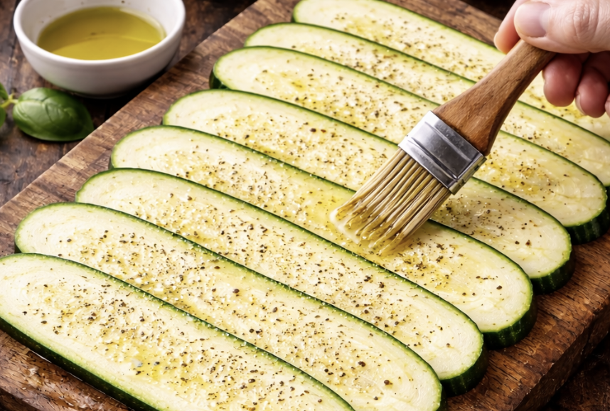 Gegrillte Zucchini mit Zitronenricotta_2
