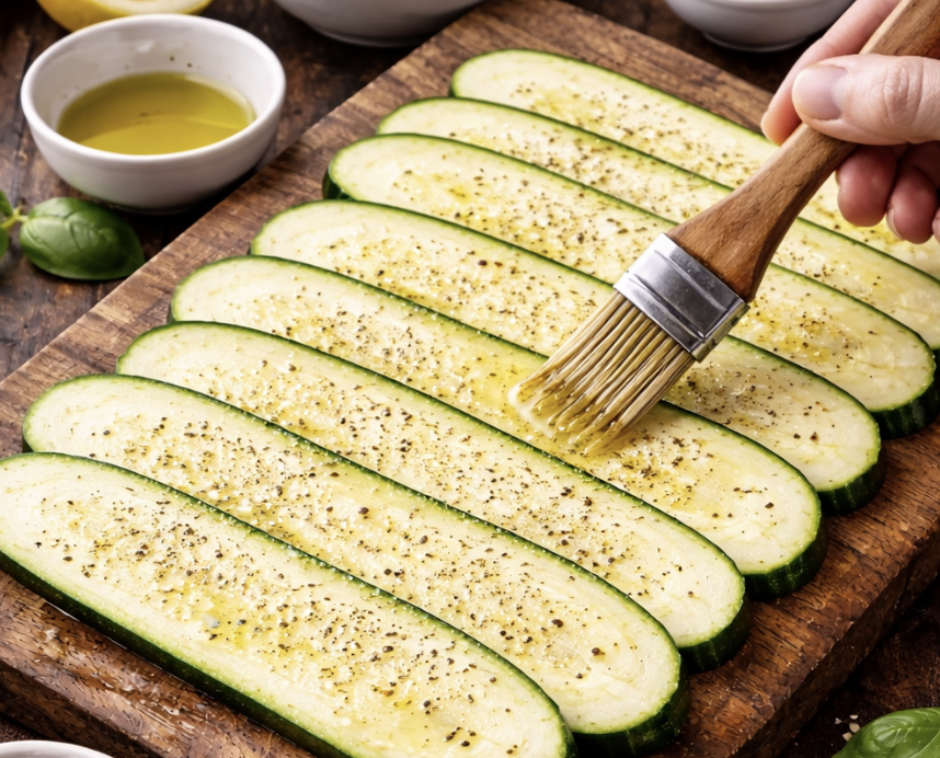 Gegrillte Zucchini mit Zitronenricotta_2