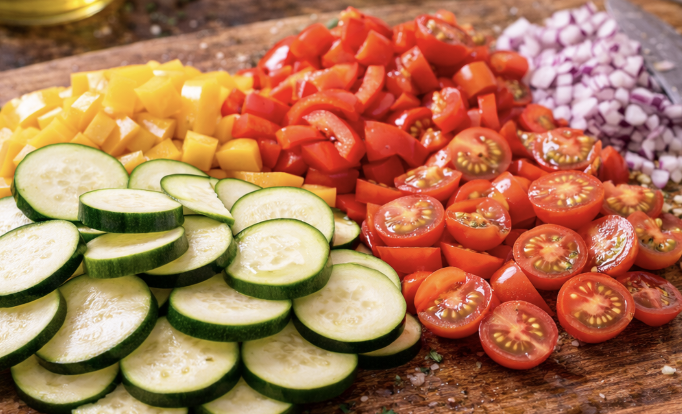 Pasta Primavera mit frischem Gartengemüse_2