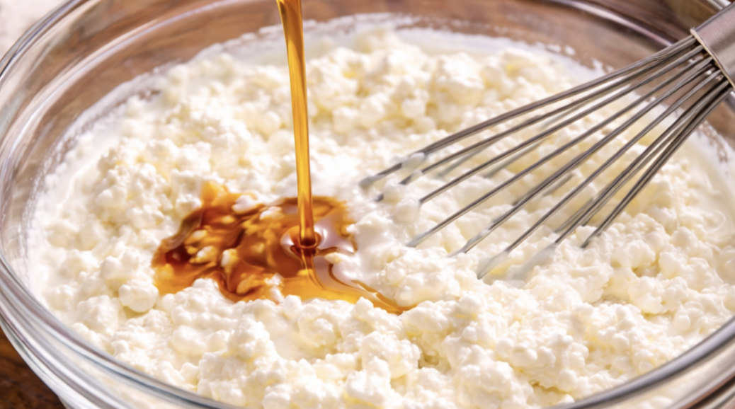 Quarkcreme mit Beeren und Vanille_2