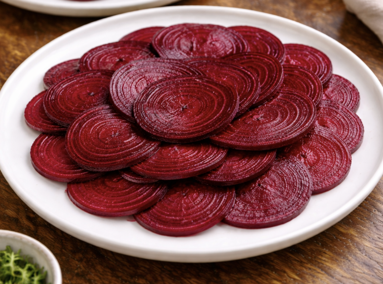 Rote-Bete-Carpaccio mit Feta und Walnüssen_2