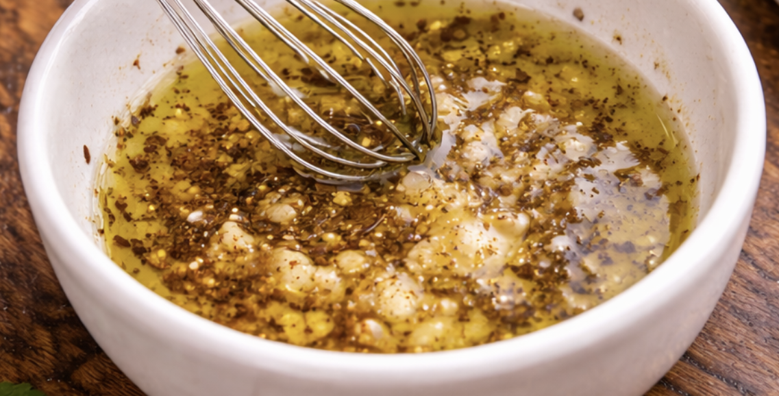 Gegrillte Garnelen auf Rucola_2