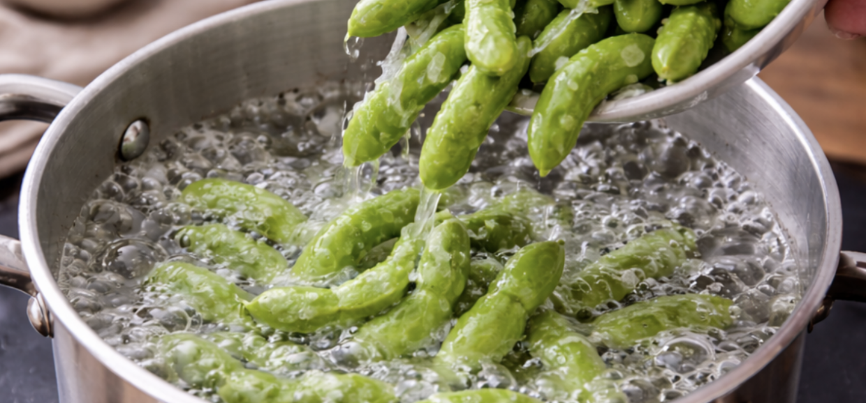 Edamame mit Meersalz2