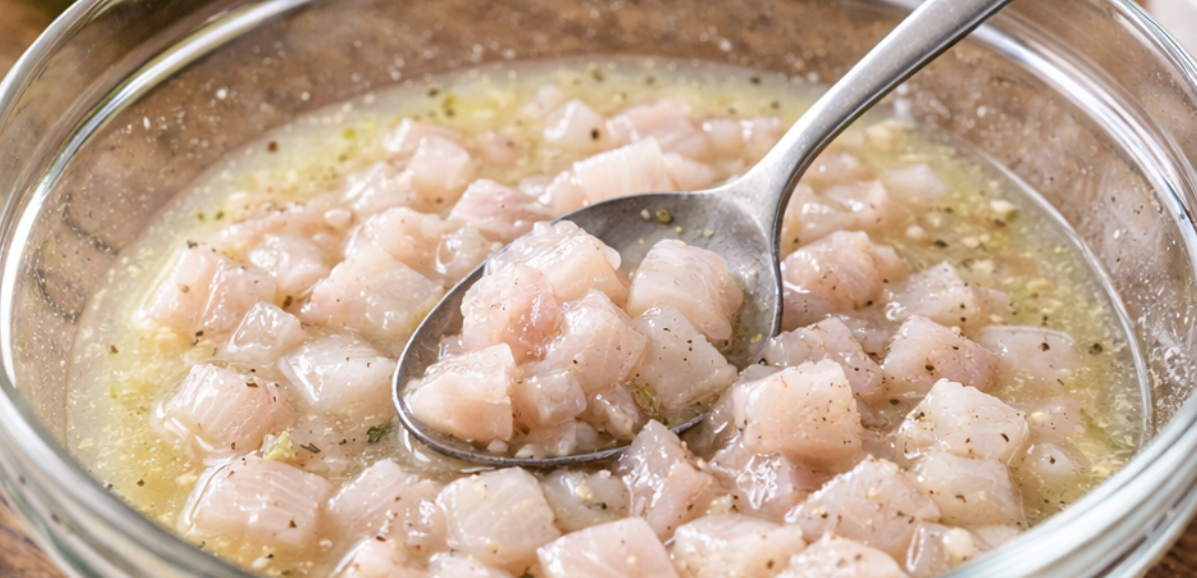 Ceviche von der Dorade mit Limette_3