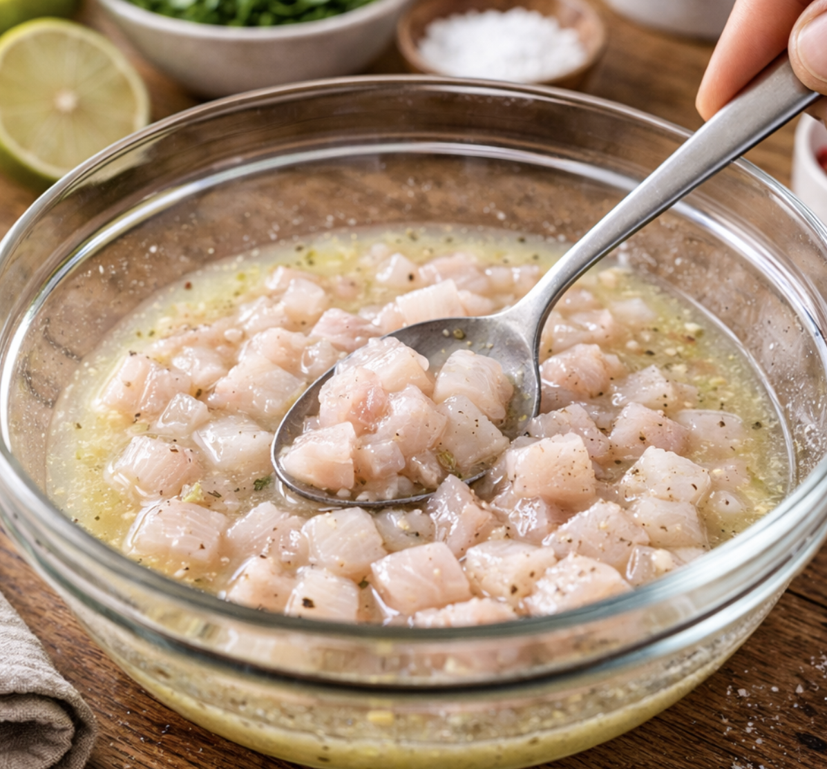 Ceviche von der Dorade mit Limette_3