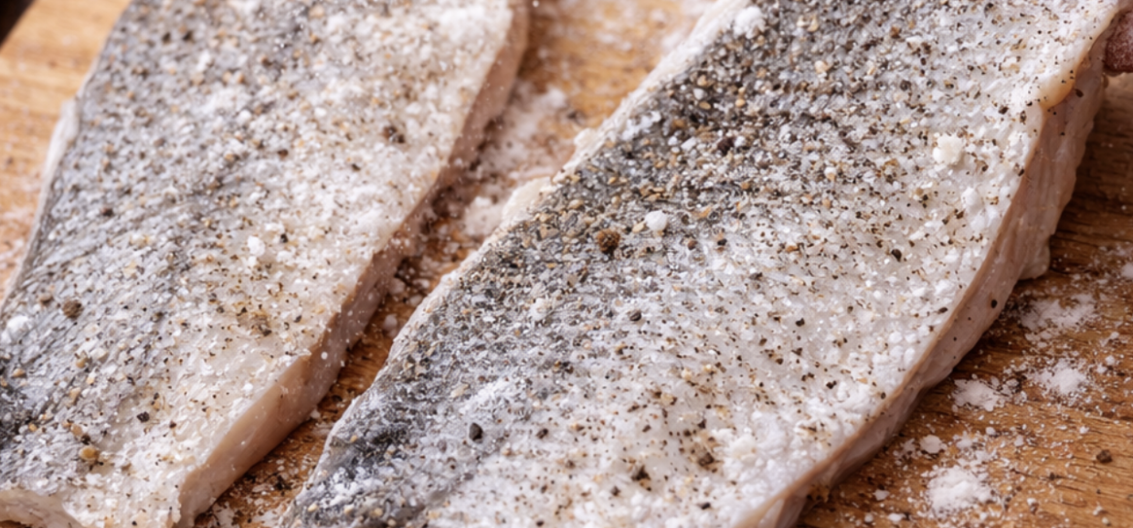 Gebratener Zander auf Rahmspinat_3