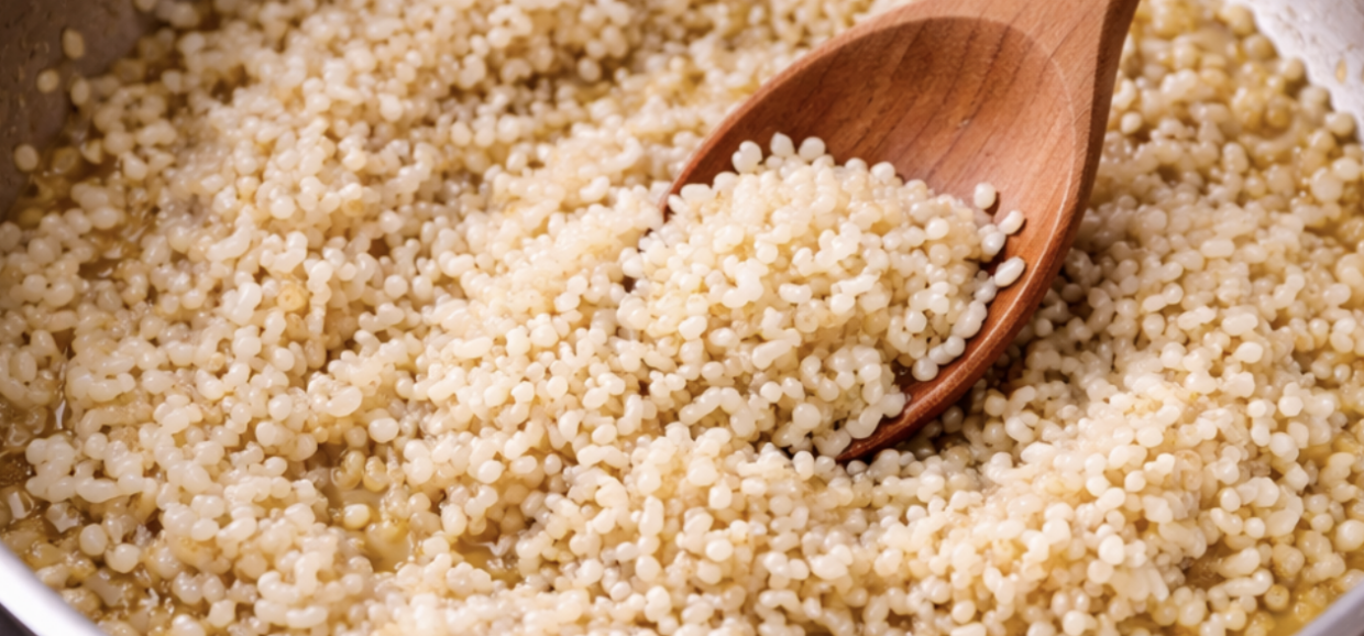 Vegetarisches Risotto mit grünem Spargel_3