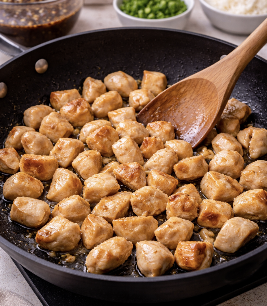 Teriyaki-Hähnchen mit Reis_3