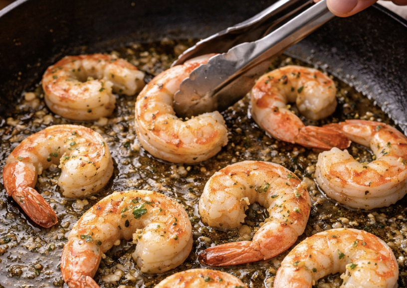 Garnelen auf Mango-Salsa_3