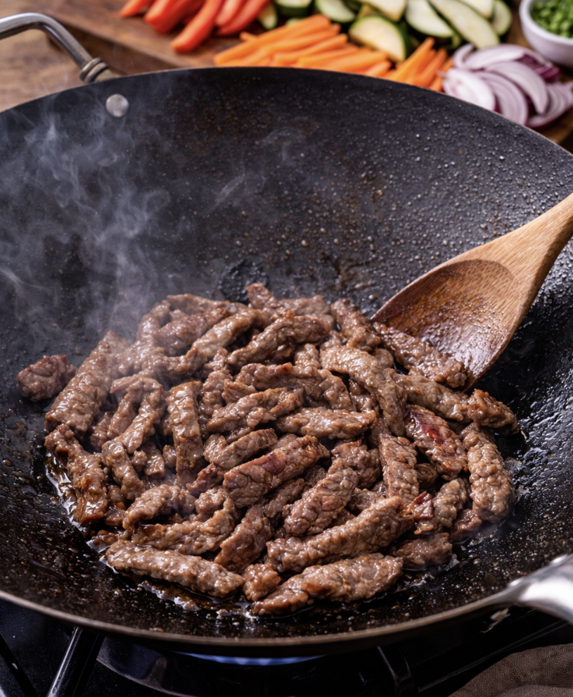 Rindfleisch-Stir-Fry mit Gemüse_3