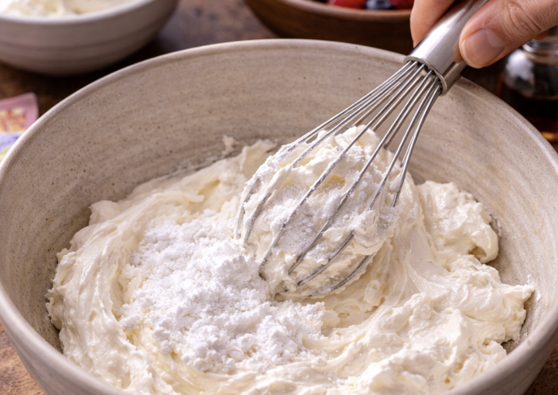 Mascarpone-Creme mit Beeren_3