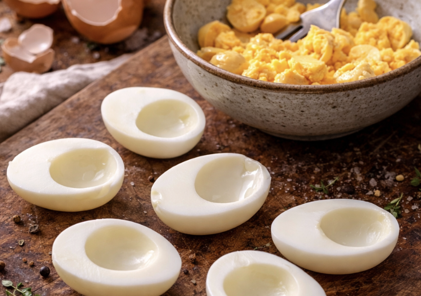 Klassische gefüllte Eier_3