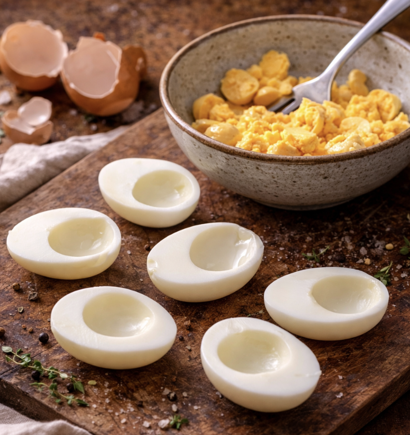 Klassische gefüllte Eier_3