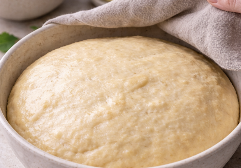 Brioche-Osterzopf mit Mandeln_3