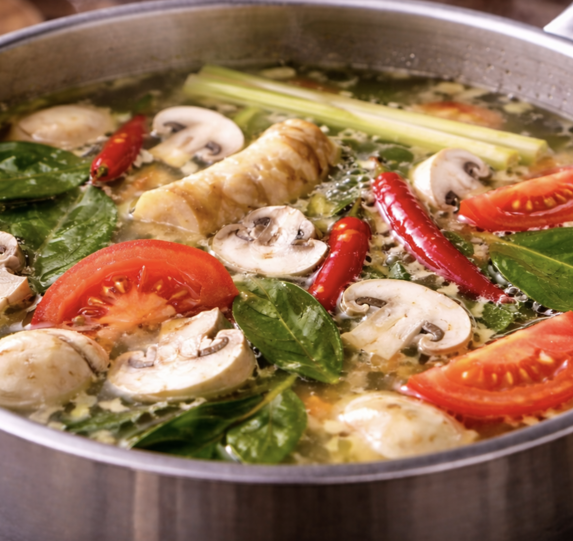 Tom Yum mit Garnelen_3