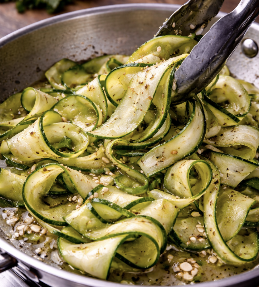 Ricotta & Lemon Zucchini Tagliatelle_3