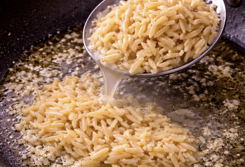 Orzo mit Zitrone und Parmesan_3
