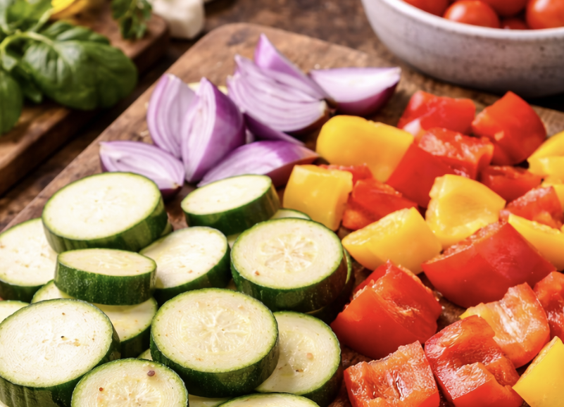 Gegrilltes Zitronen-Kräuter-Hähnchen mit Sommergemüse_3