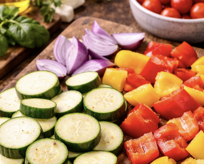 Gegrilltes Zitronen-Kräuter-Hähnchen mit Sommergemüse_3