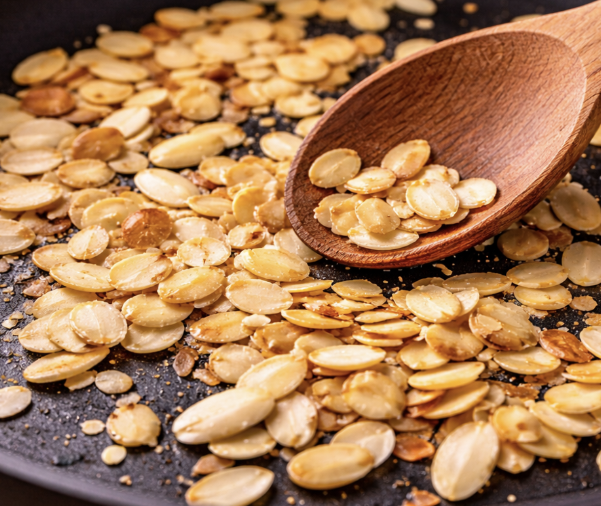 Brokkoli-Cremesuppe mit Mandeln_3