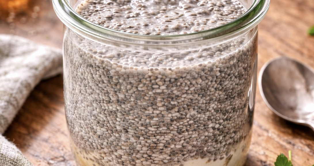 Chia-Pudding mit frischen Beeren_3