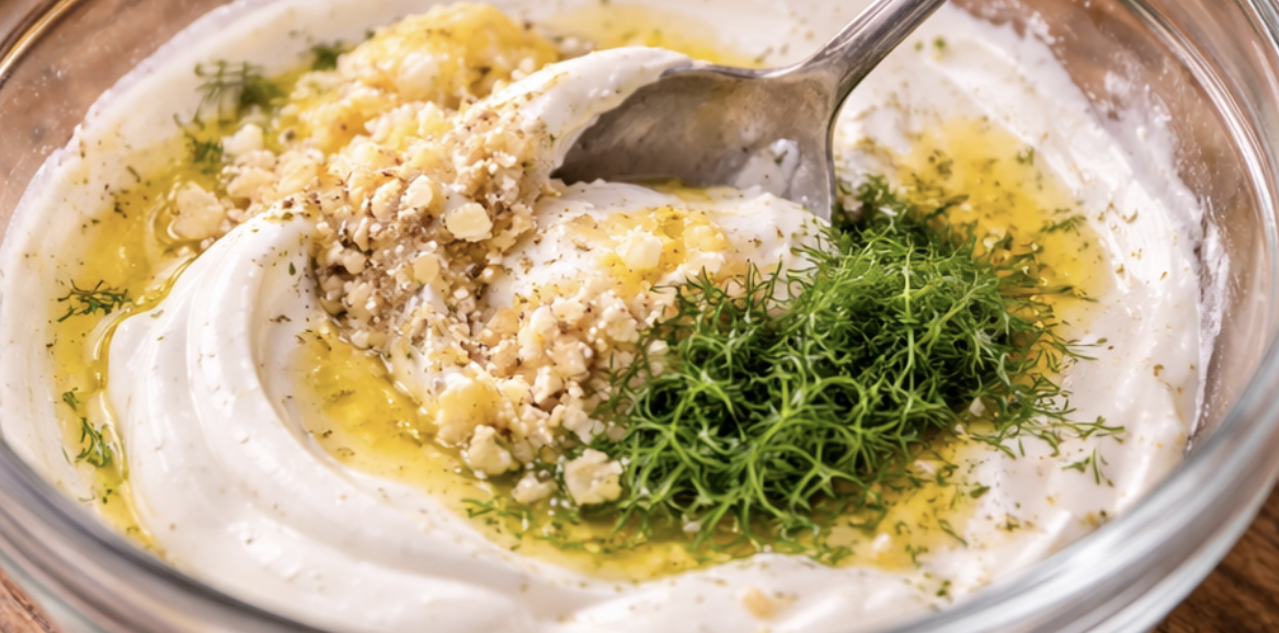 Gurken-Dill-Salat mit griechischem Joghurt_3