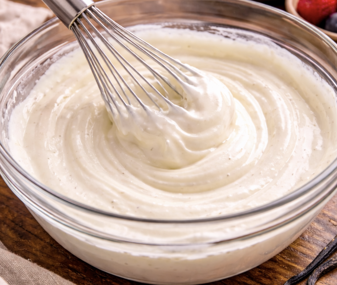 Quarkcreme mit Beeren und Vanille_3