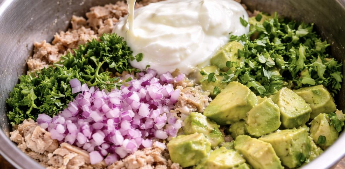 Gefüllte Avocado mit Thunfischsalat_3