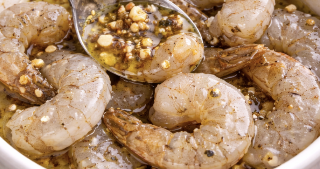 Gegrillte Garnelen auf Rucola_3