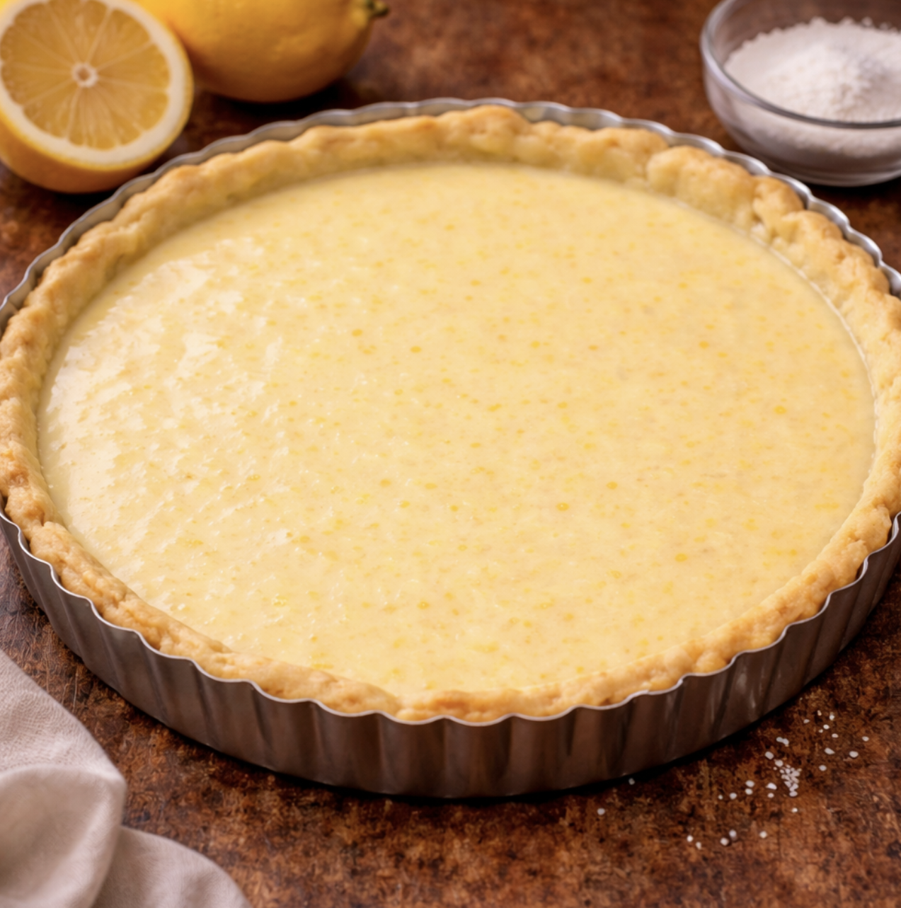 Zitronentarte mit Baiserhaube_4