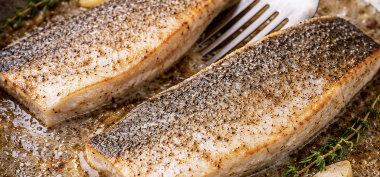 Gebratener Zander auf Rahmspinat_4