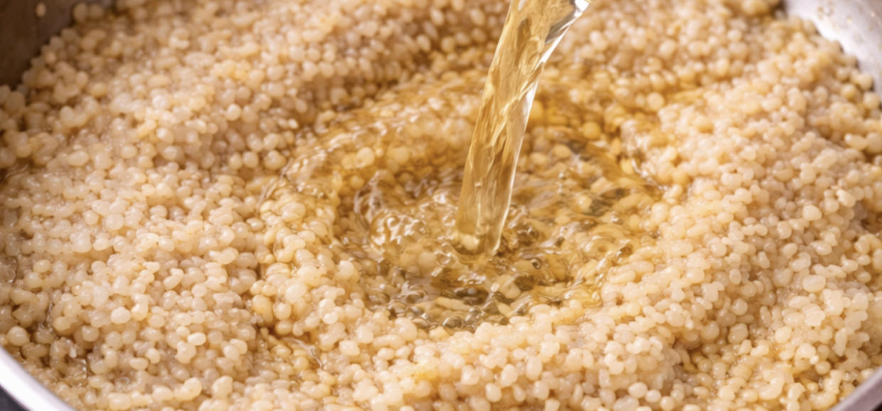 Vegetarisches Risotto mit grünem Spargel_4