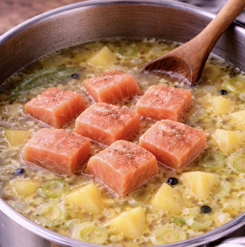 Skandinavische Lachssuppe_4