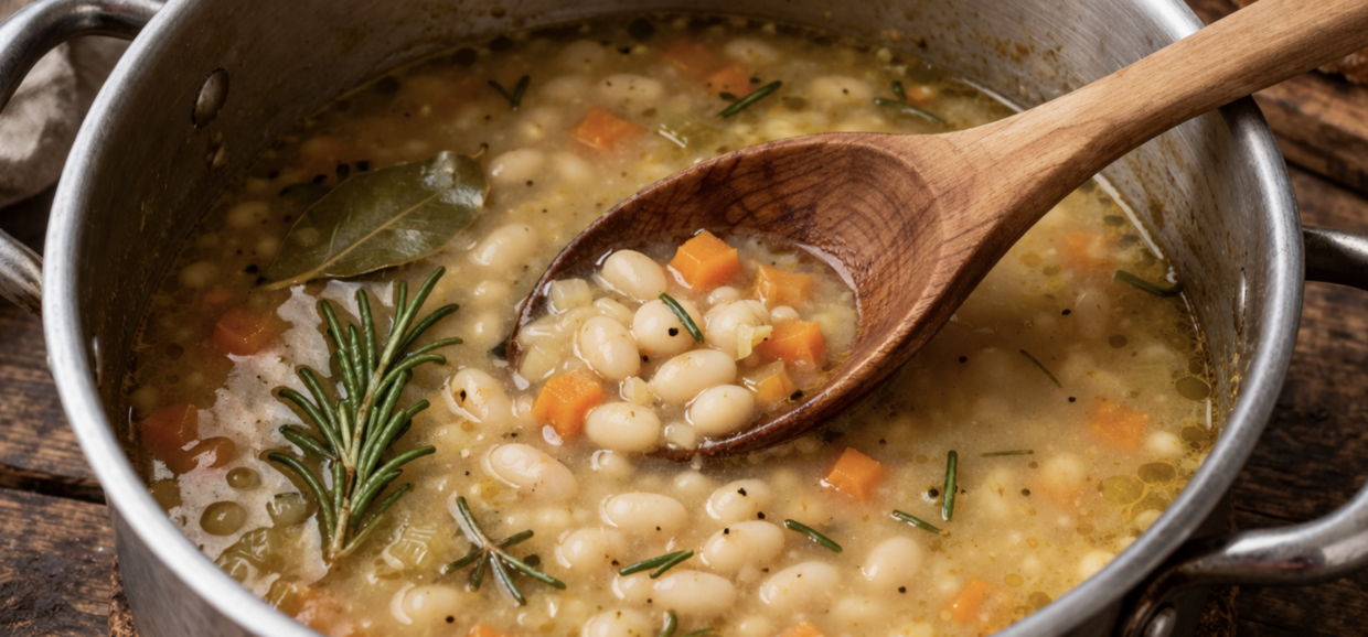Weiße-Bohnen-Suppe mit Rosmarin_4
