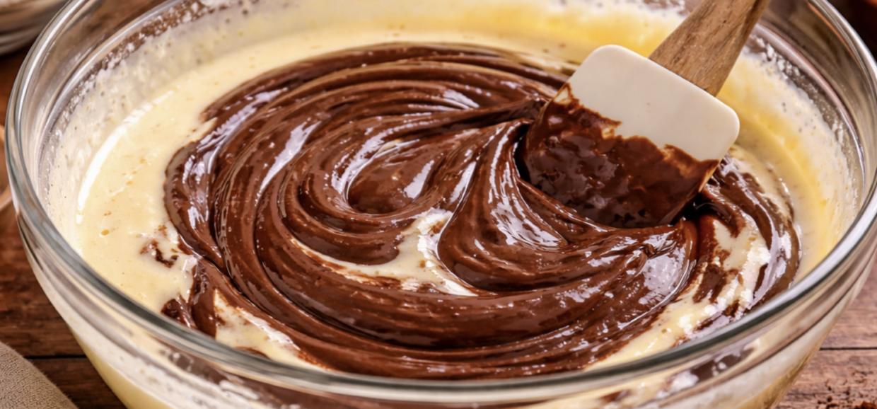 Schokoladenkuchen mit flüssigem Kern_4